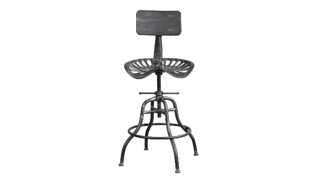 Amazon.com: FUBIRUO Industrial Bar Stool Farmhouse Tractor Saddle
